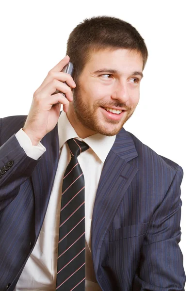 Boss calling by phone — Stock Photo, Image