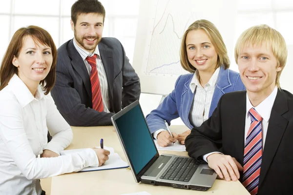 Four professionals — Stock Photo, Image