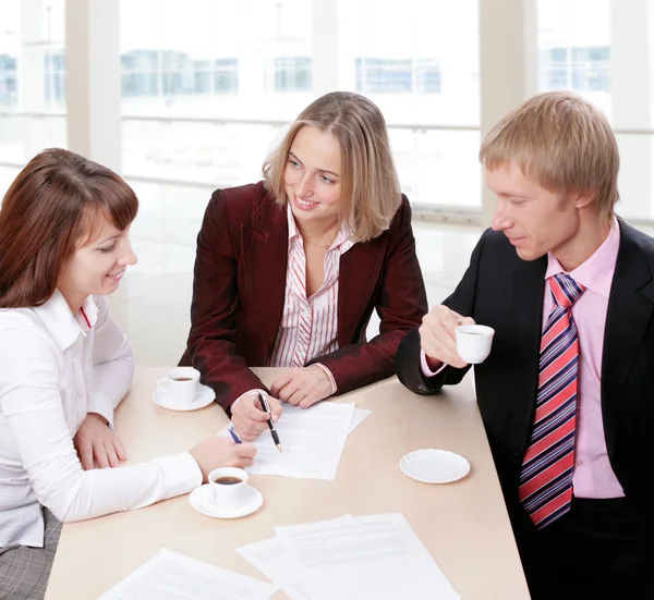 Zakelijke bijeenkomst — Stockfoto