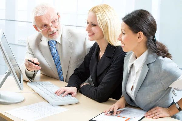 Successful businesspeople, — Stock Photo, Image