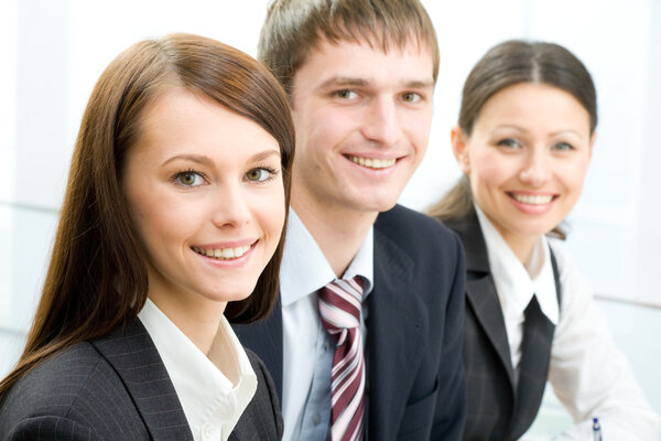 Young businesspeople