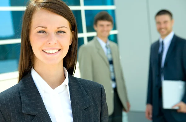 Rostro de mujer hermosa — Foto de Stock