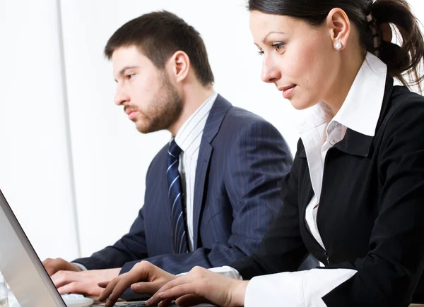 Two business people Stock Image