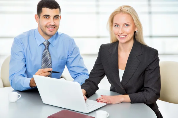 Group of happy business people — Stock Photo, Image