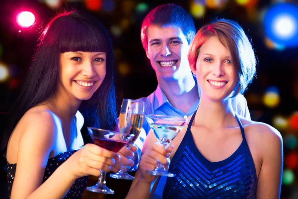 Happy people at party — Stock Photo, Image