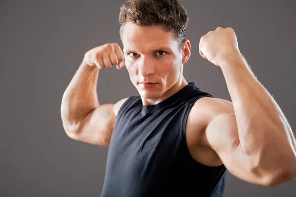 Young and fit male model — Stock Photo, Image