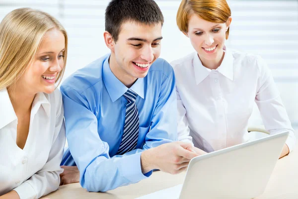 Group of happy business people — Stock Photo, Image