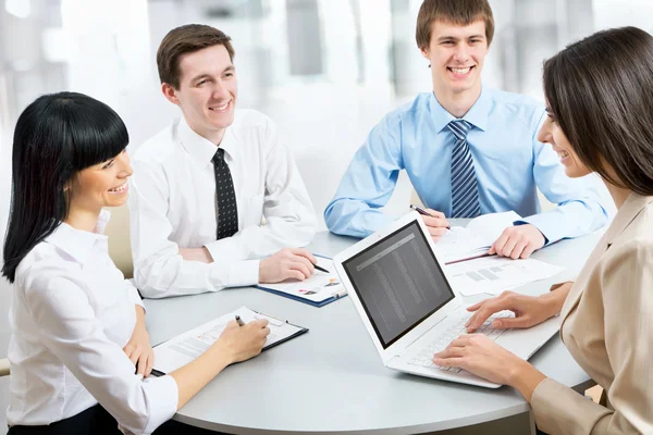 Young business people — Stock Photo, Image