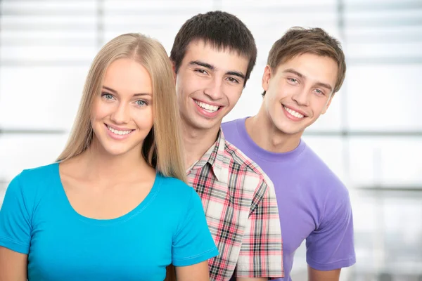 Happy students — Stock Photo, Image