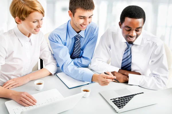 Businesspeople working — Stock Photo, Image