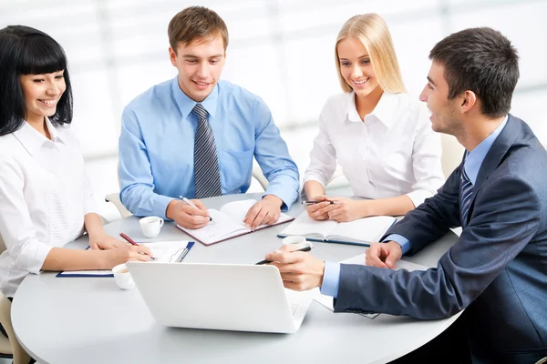 Group of happy business people — Stock Photo, Image