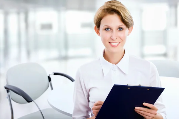 Young business woman — Stock Photo, Image