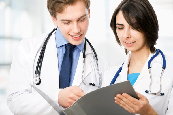 Doctor and сolleague — Stock Photo, Image