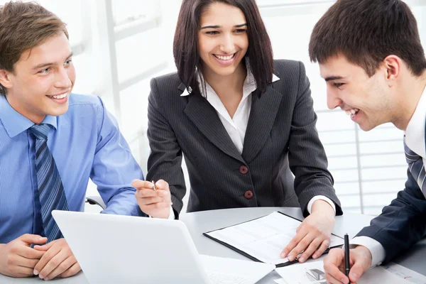 Young business people — Stock Photo, Image