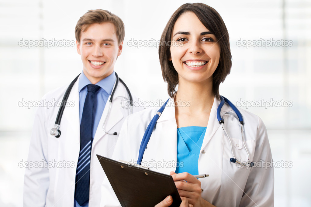 Doctor with  colleague