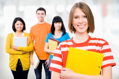 genç genç öğrenciler