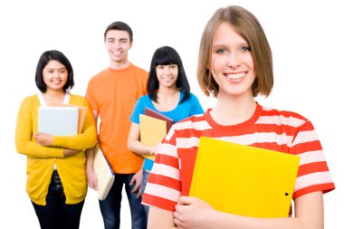 genç genç öğrenciler