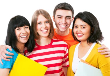 çok ırksal öğrenciler