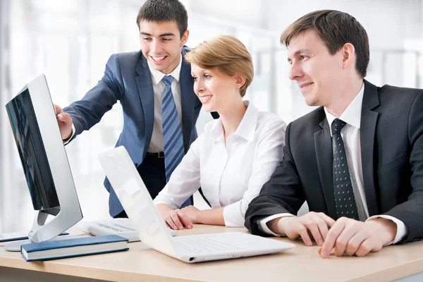 Business people working together — Stock Photo, Image