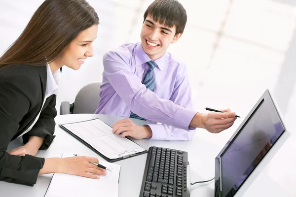 Business people working in office — Stock Photo, Image