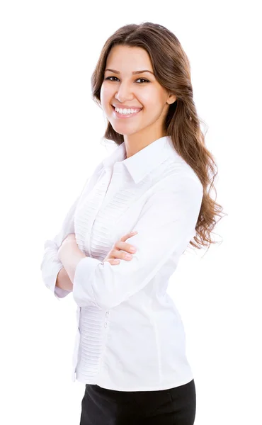 Mulher de negócios sorridente — Fotografia de Stock