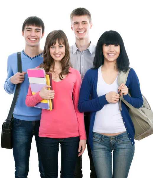 Glückliche Studenten — Stockfoto