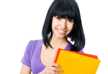 Asyalı kız öğrenci