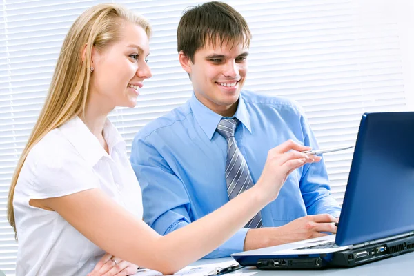 Young business people — Stock Photo, Image