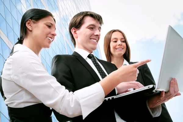 Young business colleagues — Stock Photo, Image