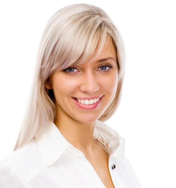Young smiling businesswoman. — Stock Photo, Image