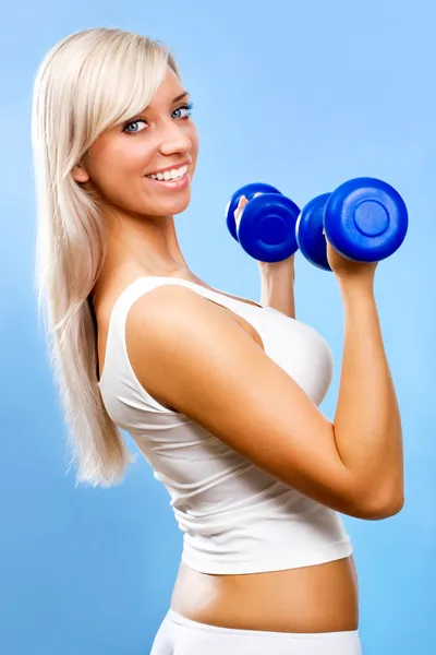 Fitness Vrouw — Stockfoto