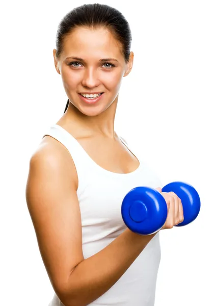 Fitness donna — Foto Stock