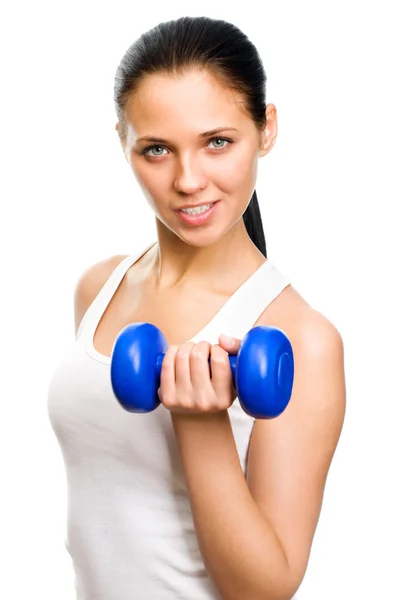 Fitness donna — Foto Stock