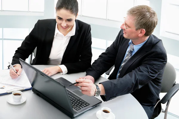 Two business people — Stock Photo, Image