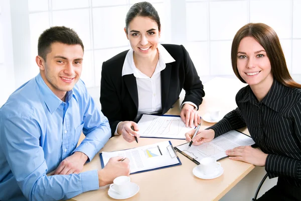 Business team at meeting — Stock Photo, Image