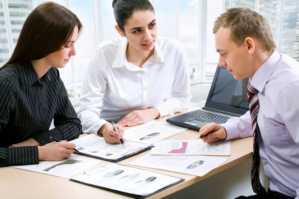 Young business colleagues — Stock Photo, Image