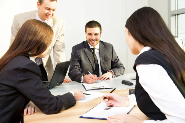 Business people working Royalty Free Stock Photos