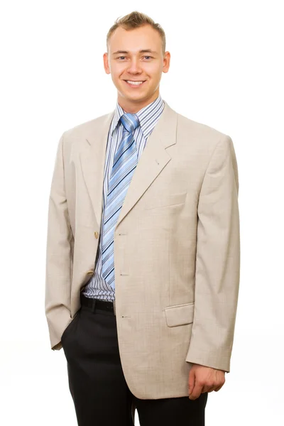Hombre de negocios sonriente — Foto de Stock
