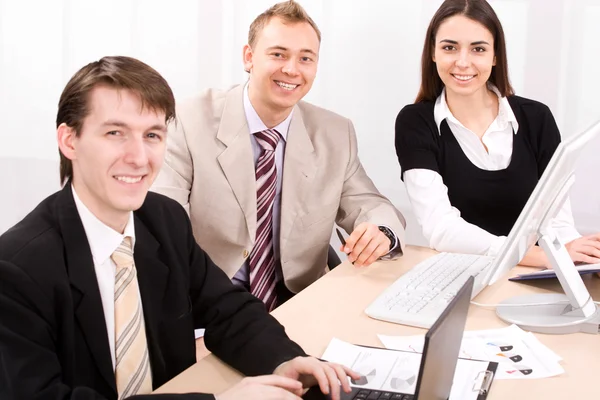 Equipo de empresarios — Foto de Stock