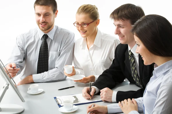 Gente de negocios en reunión — Foto de Stock