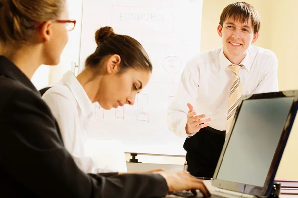 Business people in office — Stock Photo, Image