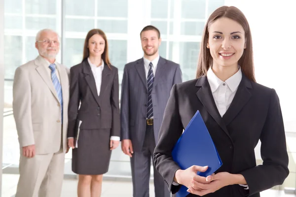 Negocios sonrientes — Foto de Stock