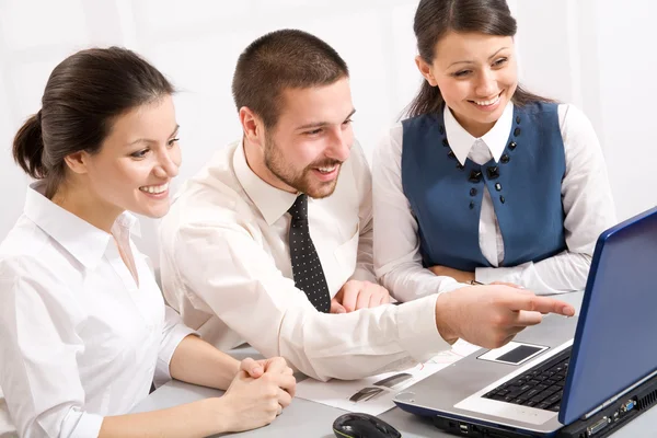 Equipo de negocios en una reunión Imagen De Stock