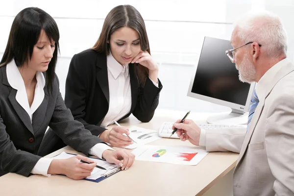 Businesspeople working — Stock Photo, Image