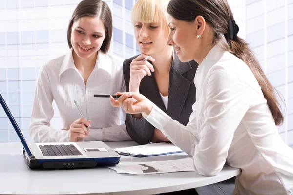 Three professionals — Stock Photo, Image