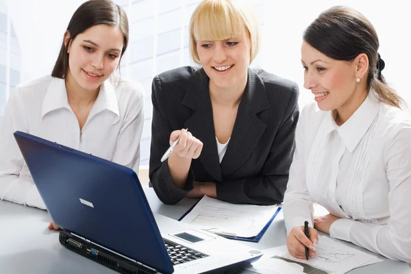 Three professionals — Stock Photo, Image