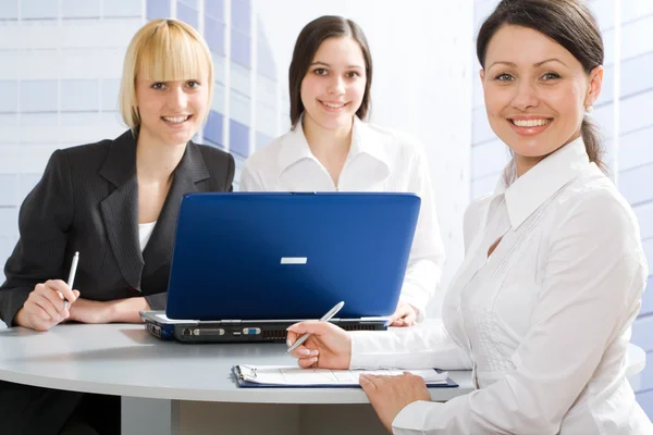 Three professionals — Stock Photo, Image