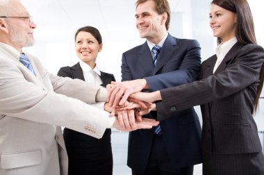 Ofisteki iş adamları