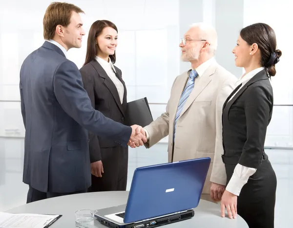 Erfolgreiche Verhandlungen — Stockfoto