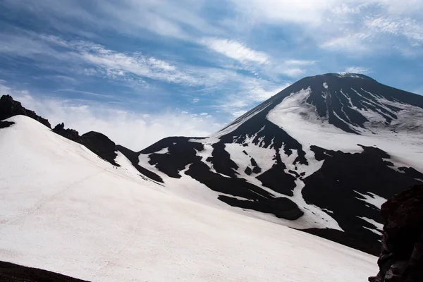 Naturdenkmal Mit Schnee Malerische Berge — Stockfoto